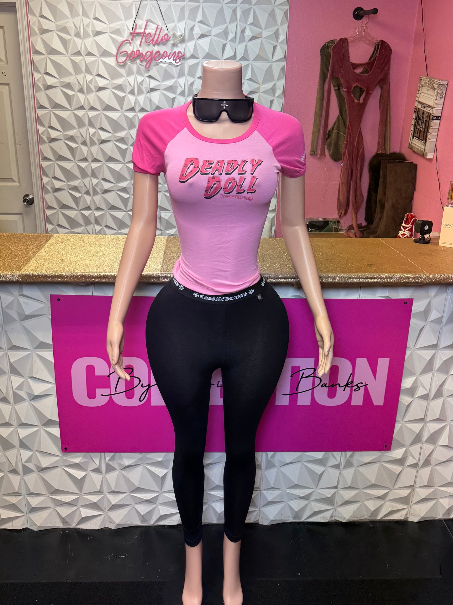 Deadly Doll Set ( Hot Pink )