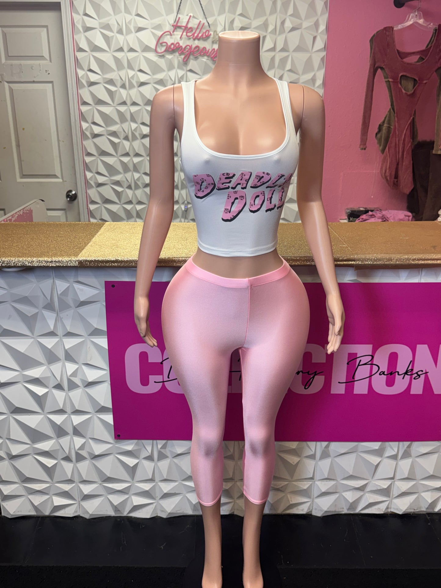 Stretch Capri Leggings