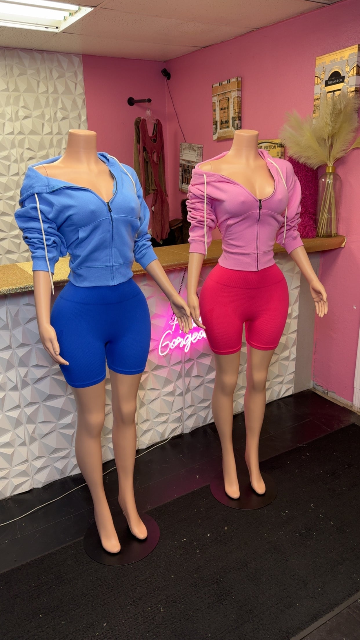 Blush Babe ( Blue /Pink )