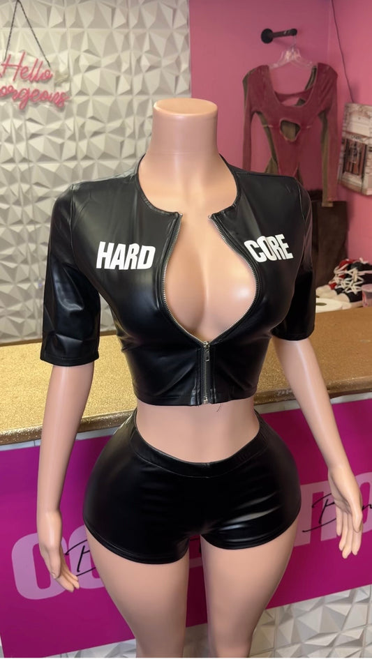 Hard Core Short Set ( Black)