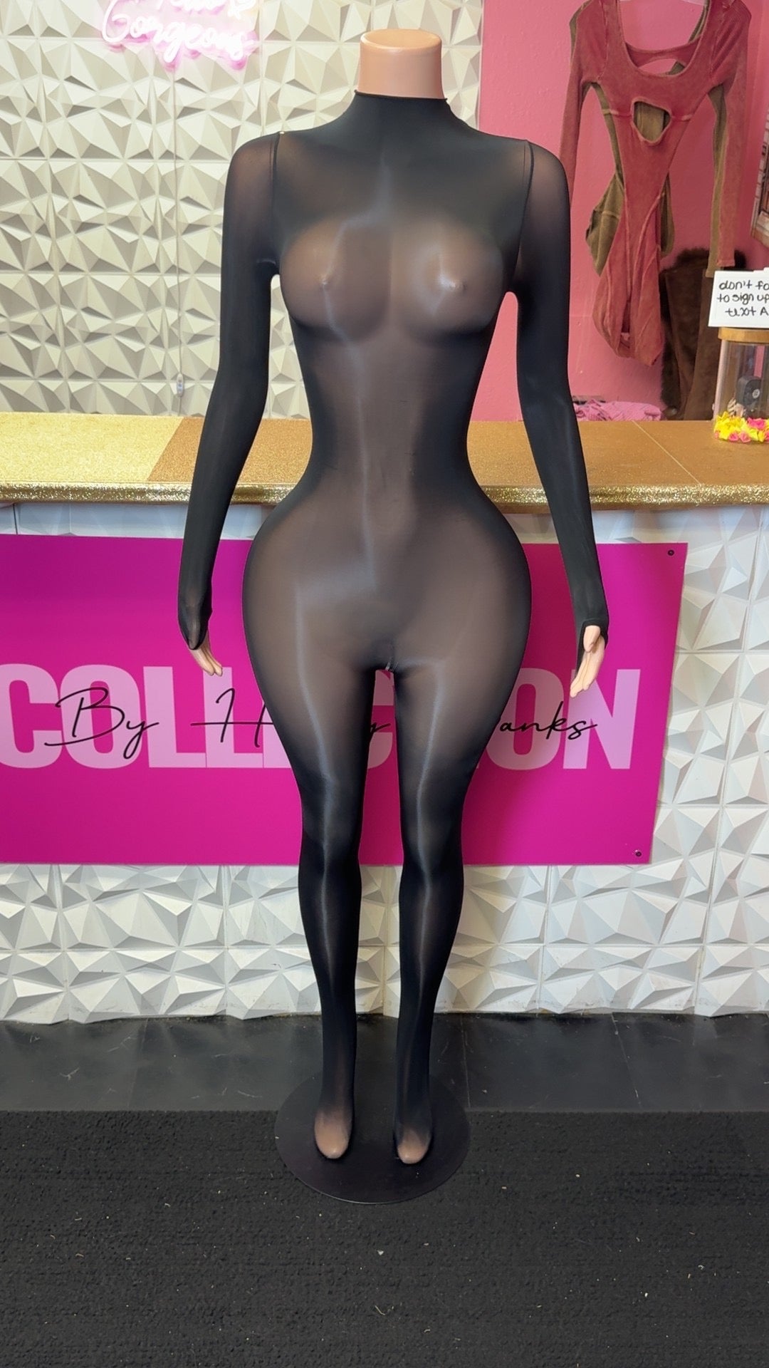 Mesh Jumpsuit
