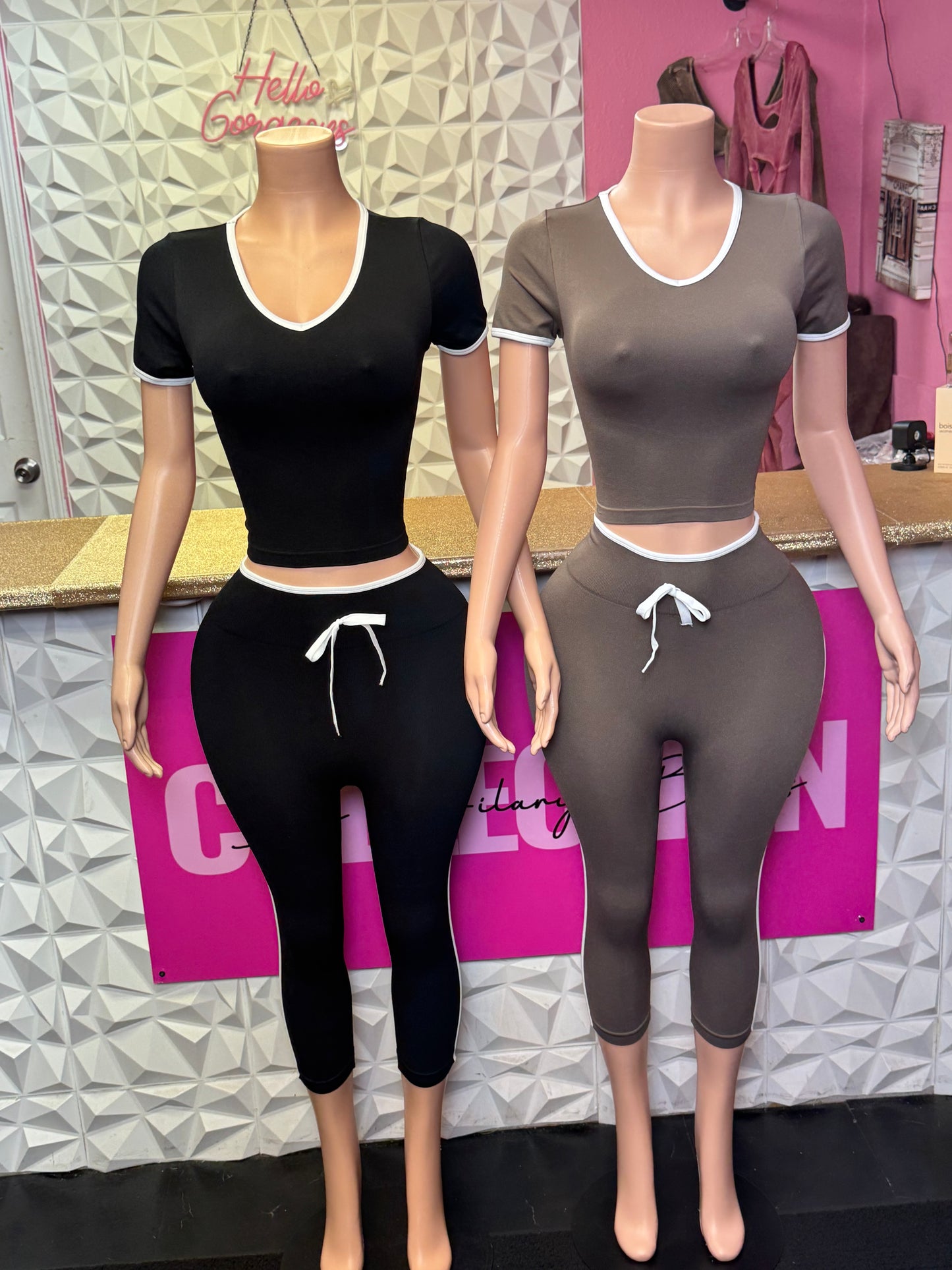 Out The Door Set ( Brown)